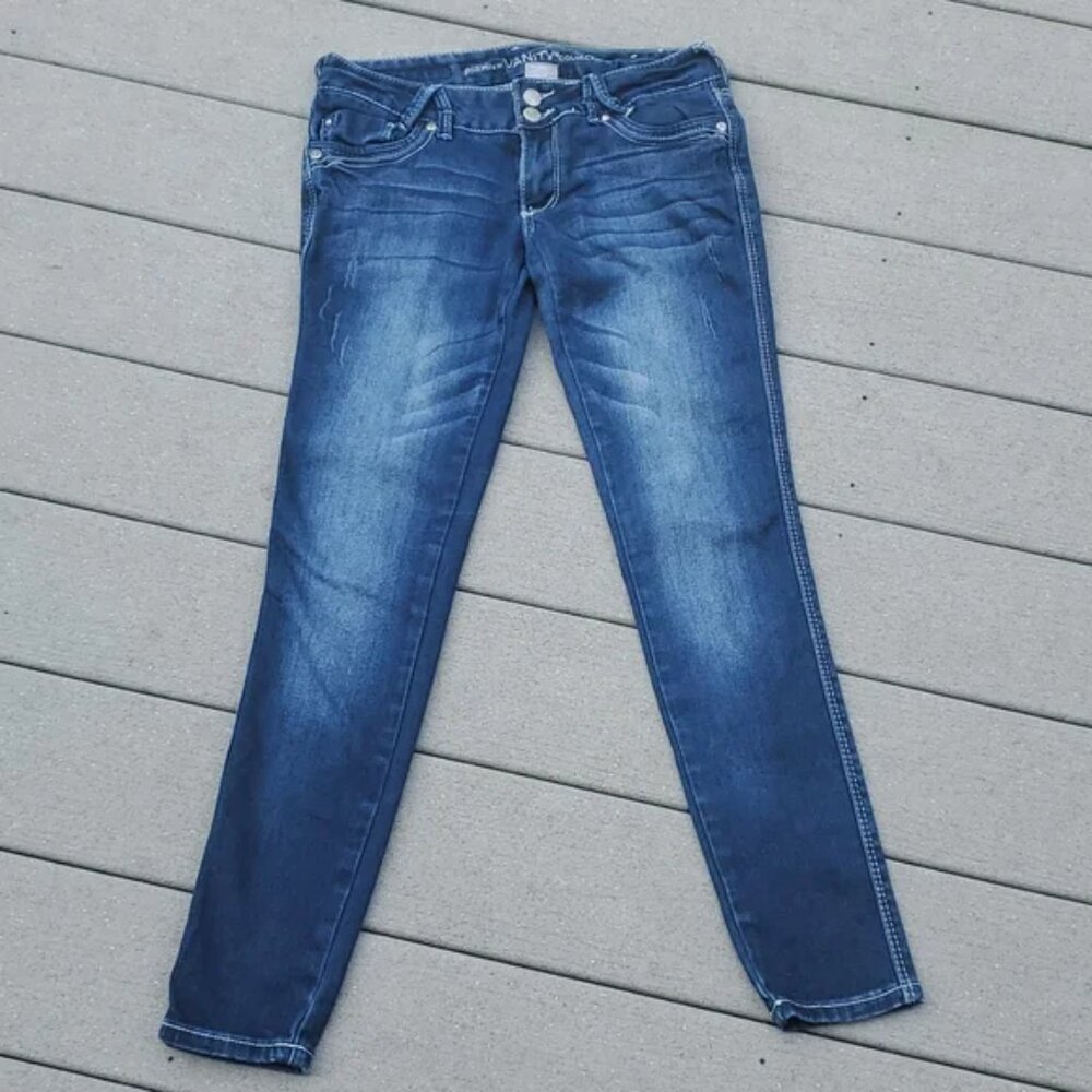 Vanity Slim Fit Medium Wash Jeans Size 27